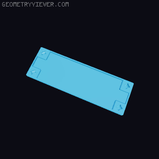 PrintABlok.....longer, wider, diagonaler 3D model thumbnail