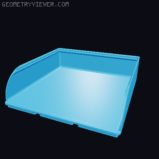 Gridfinity rouded bins collection all sizes 3D model thumbnail