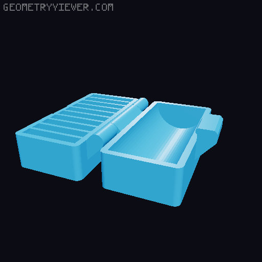 Pre-fabs for fuchsr's "Print-in-Place, Customizable Cases for Button-type Batteries" -  25+ sizes 3D model thumbnail