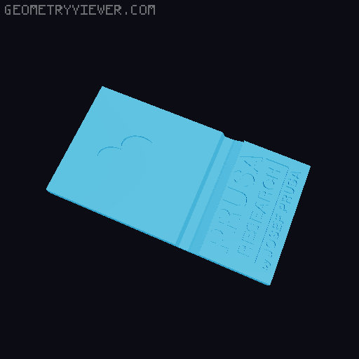 Support téléphone Josef / Josef phone support 3D model thumbnail