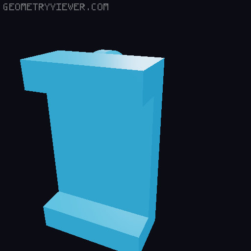 Spring Gun V2 - Shoots fake bullets with magazine 3D model thumbnail
