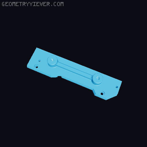 Gryphon 1.3 Fidlock Mounts 3D model thumbnail