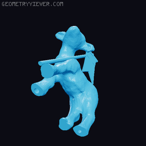 Easter Egg - with tea light 3D model thumbnail