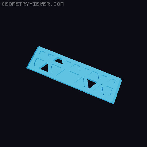 Ender 3 V3 KE storage box with sliding lid remix 3D model thumbnail
