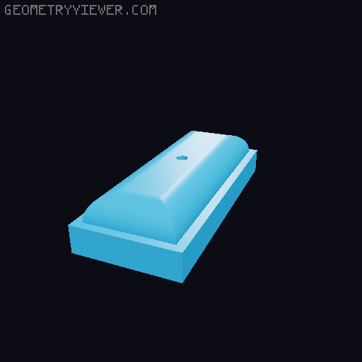 Zelda Triforce with Base 3D model thumbnail