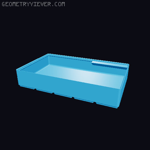 Gridfinity cups height 5 (39mm) collection 3D model thumbnail