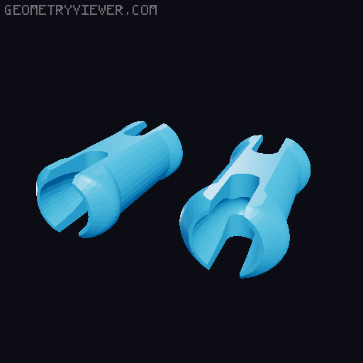 Snail lamp 3D model thumbnail