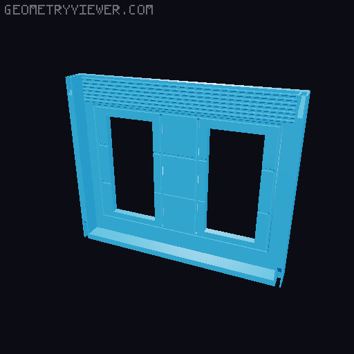 AFA - Galaxy - 4.5" Scale - Corridors - Concentric and Radial 3D model thumbnail