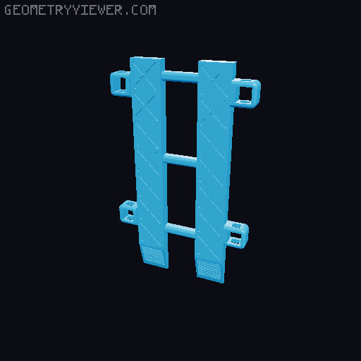 Giga's Garage Display (Generic 1/64 Garage) 3D model thumbnail