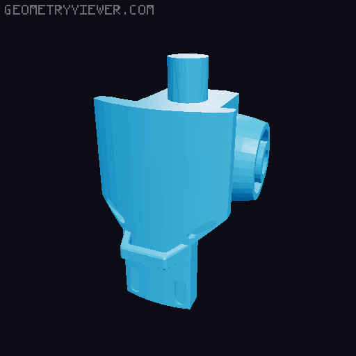40mm frame parts 3D model thumbnail