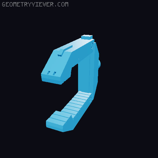 40mm attachments 3D model thumbnail