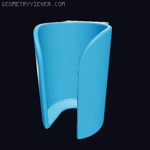 Multiboard bottle holders with Multipoint connector rails 3D model thumbnail