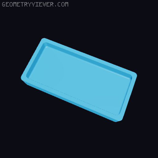 Utility Case Double Decker 3D model thumbnail