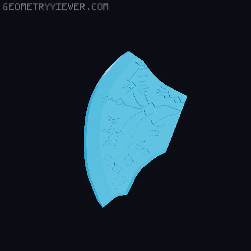 God of War Leviathan Axe (remix) 3D model thumbnail