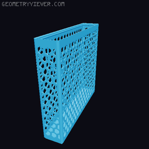 Gridfinity Hex Bins all sizes 3D model thumbnail