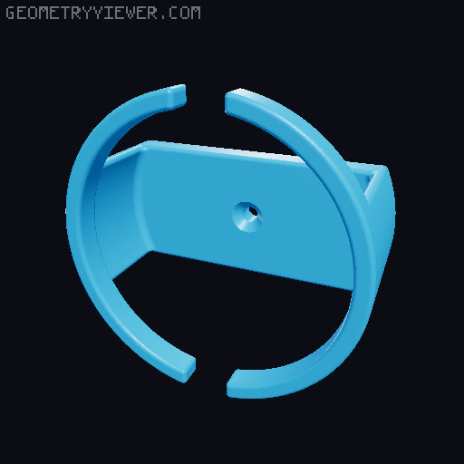 Fancy Feast Can Holder 3D model thumbnail