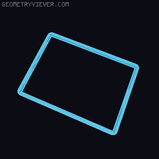 Photo Frame 3D model thumbnail
