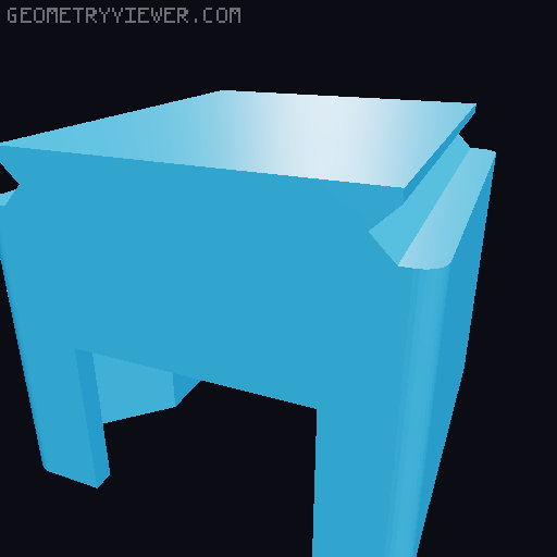 Yet another heat-set insert installation stand 3D model thumbnail