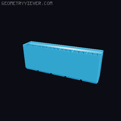 Gridfinity Ultra Light Bins - Divider Label Edition 3D model thumbnail