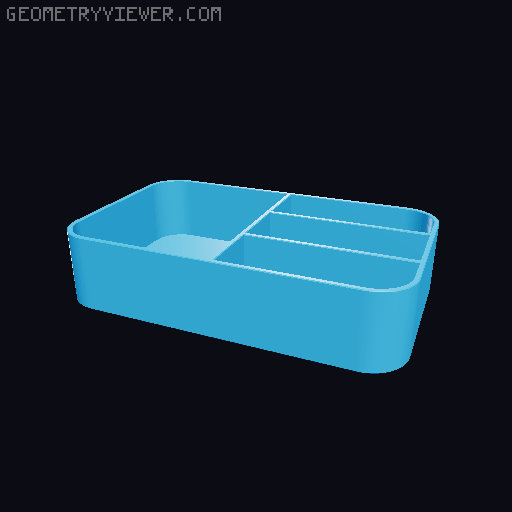 Altoids Tin Inserts 3D model thumbnail