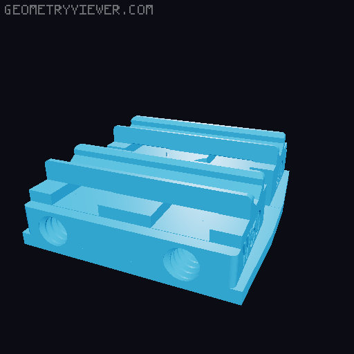 Wooden railway bridges for Stemfie - Mosty dřevěné vláčkodráhy pro Stemfie 3D model thumbnail