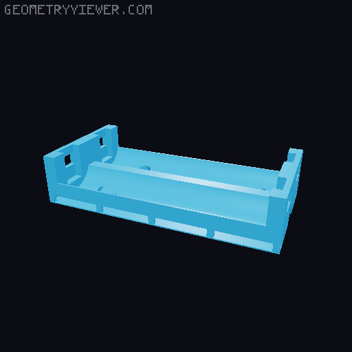 DIY RC SemiTruck 3D model thumbnail