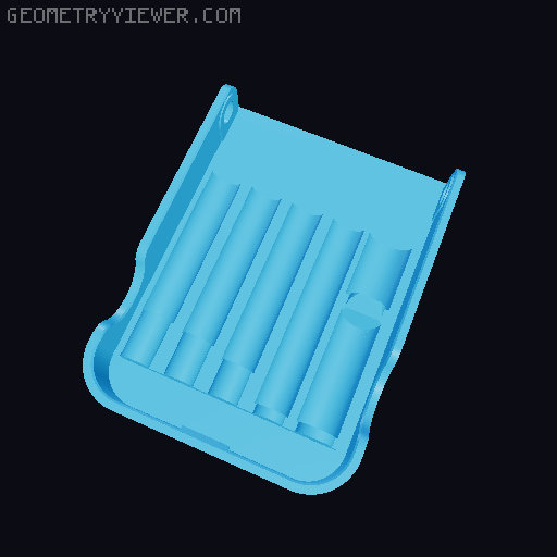 "UPDATE"-My Honeycomb Storage Wall - HSW 3D model thumbnail