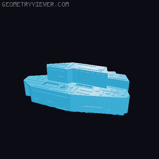 X-303 MMU Parts 3D model thumbnail