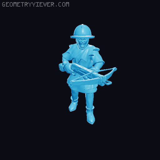 Crossbowmen - Models and Customizer Library 3D model thumbnail