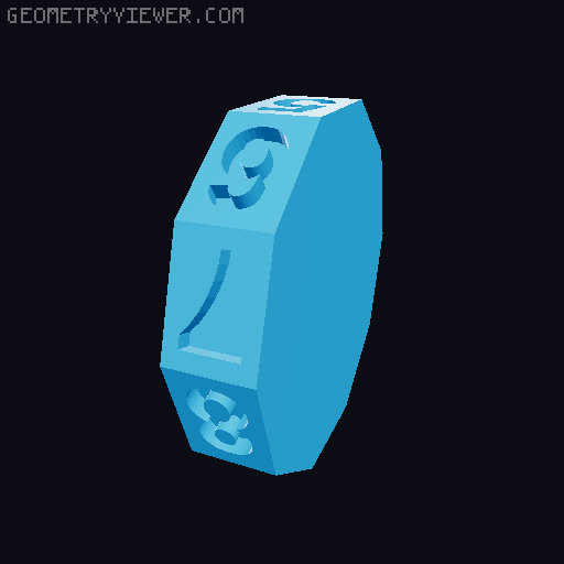 DnD Dice Box / Tracker 3D model thumbnail