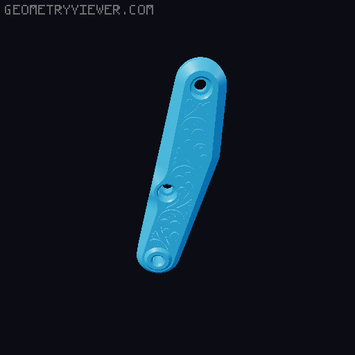 The Stagecoach modified embossed decals. 3D model thumbnail