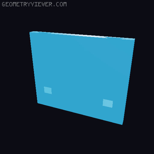 Shelf for Lego figures / Regal für Lego Figuren 3D model thumbnail