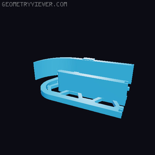 Honeycomb Euro Can dispenser (330ml and 500ml) 3D model thumbnail