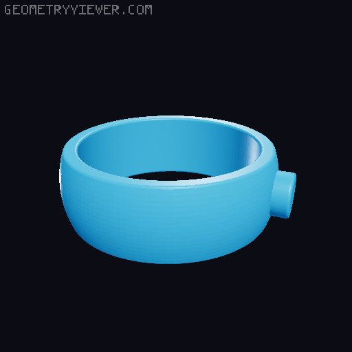 The Brick Ring of Creativity 3D model thumbnail