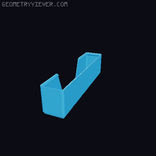 Gridfinity wall cutout collection 3D model thumbnail