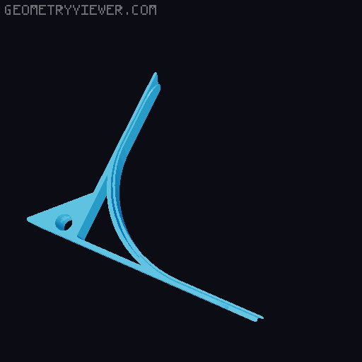 Photographic background stand (Larger, advance version) 3D model thumbnail