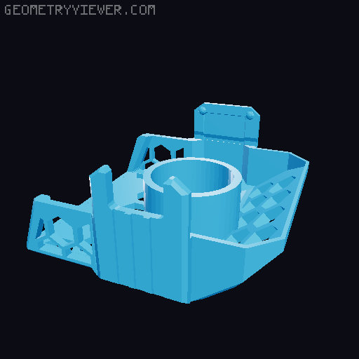 Ender 3 V3 SE Extruder Indicator Cover 3D model thumbnail