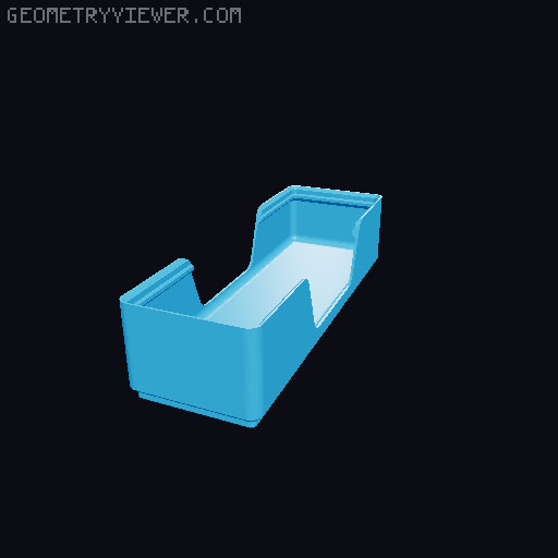 Gridfinity wall cutout collection 3D model thumbnail