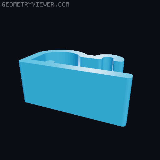 More Mini Filament Clips 3D model thumbnail