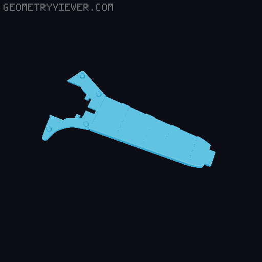 Klingon D'k tahg Knife - Star Trek 3D model thumbnail