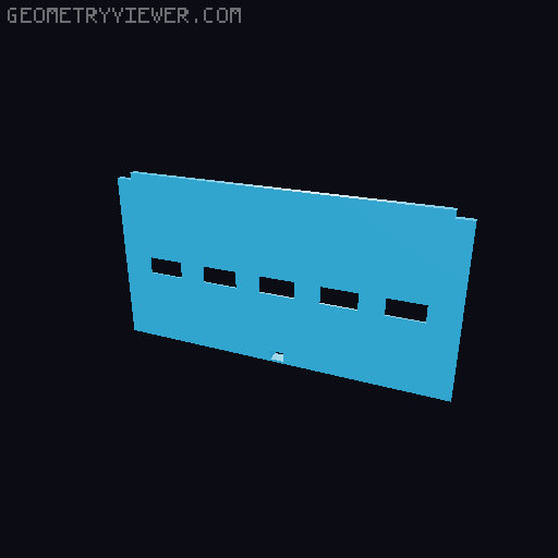 Giga's Garage Display (Generic 1/64 Garage) 3D model thumbnail