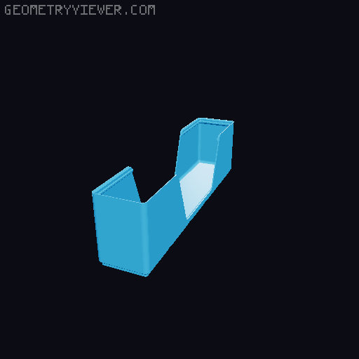 Gridfinity wall cutout collection 3D model thumbnail