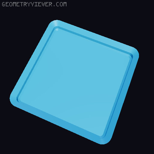 Gridfinity Bin with Gridfinity Cap (parametric) 3D model thumbnail