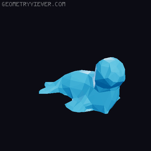 Low-Poly Bookmarks 3D model thumbnail
