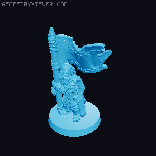 King of the Dead 10mm Scale 3D model thumbnail