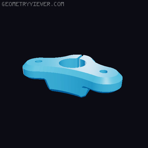 Printable Lazy Suzan & Planetary Gear Vise Open Ball XL 3D model thumbnail