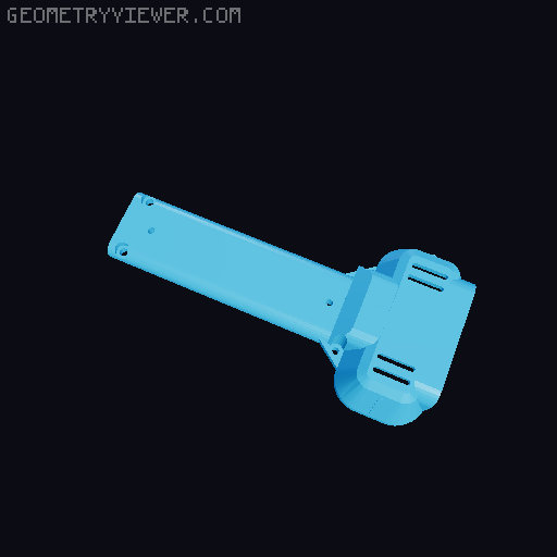 Gryphon Carbine files for mid-size flywheels (Hurricane and Pulsar 3D model thumbnail