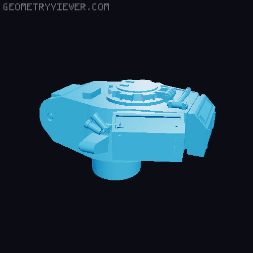 Armatus warhammer-style tank 3D model thumbnail
