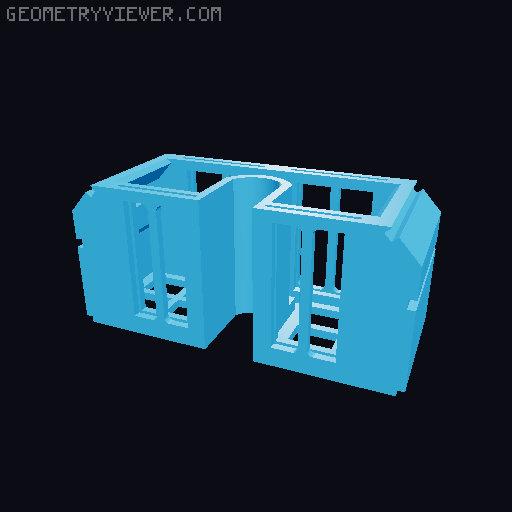Creality Space Pi Drybox with Silica Gel 3D model thumbnail
