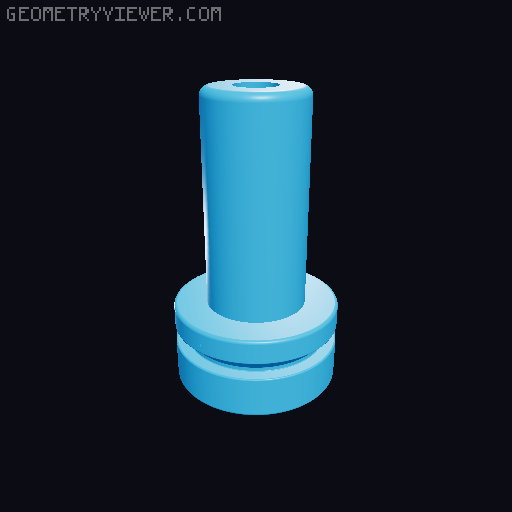 Revo Nozzle Coaster 3D model thumbnail